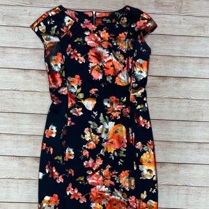 Floral Fitted Dress